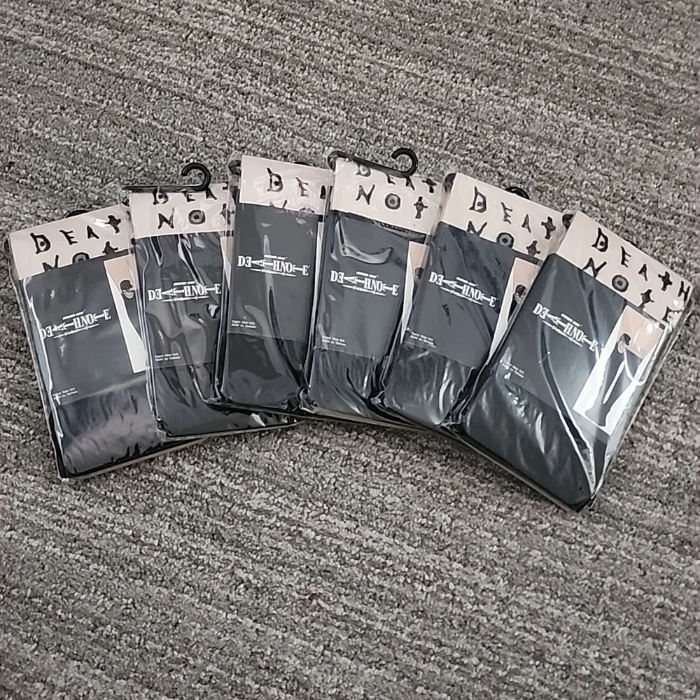 Death Note Tights, 6 pairs. New! Size M/L